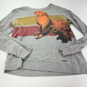 Toddland Otter Pullover Gray Sweatshirt Size XS